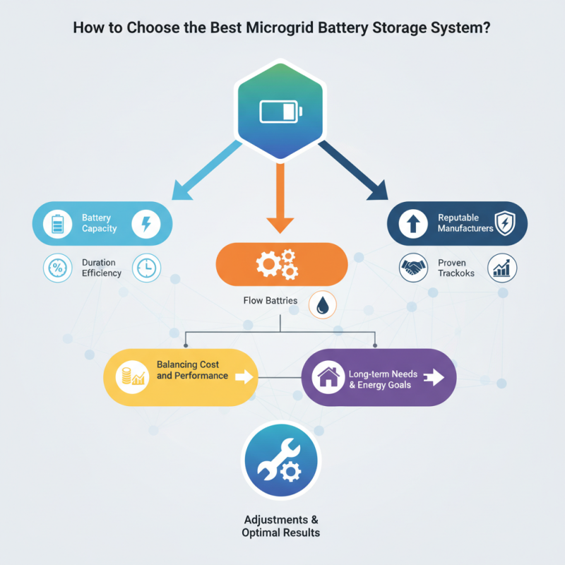 How to Choose the Best Microgrid Battery Storage System?