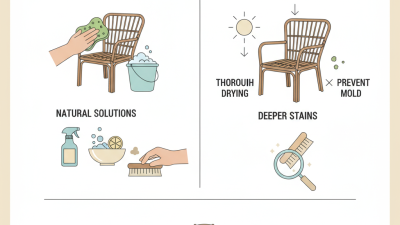 How to Clean Rattan Outdoor Furniture Effectively?