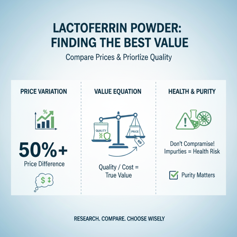 How to Choose the Best Lactoferrin Powder for Your Needs?