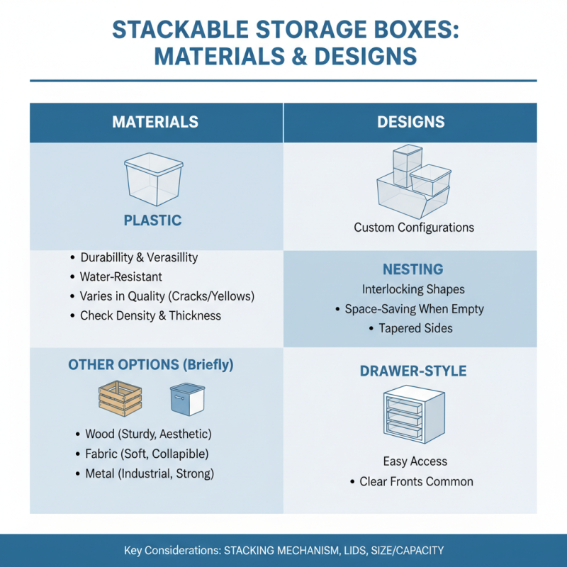 2026 Best Stackable Storage Boxes for Efficient Organization?