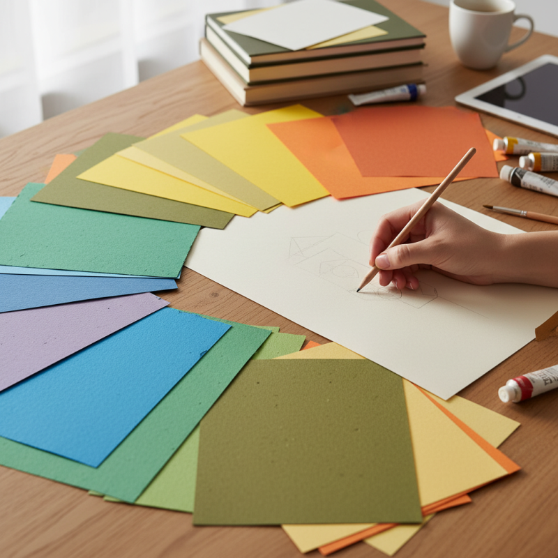 How to Choose the Best Color Paper for Your Projects?
