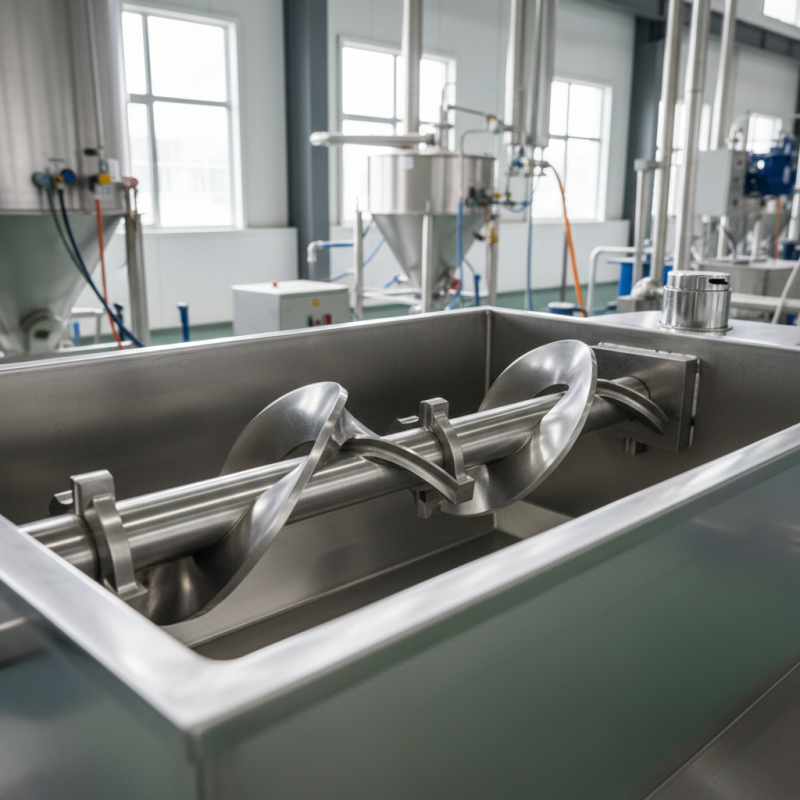 What is the Best Ribbon Blender Construction for Efficient Mixing?