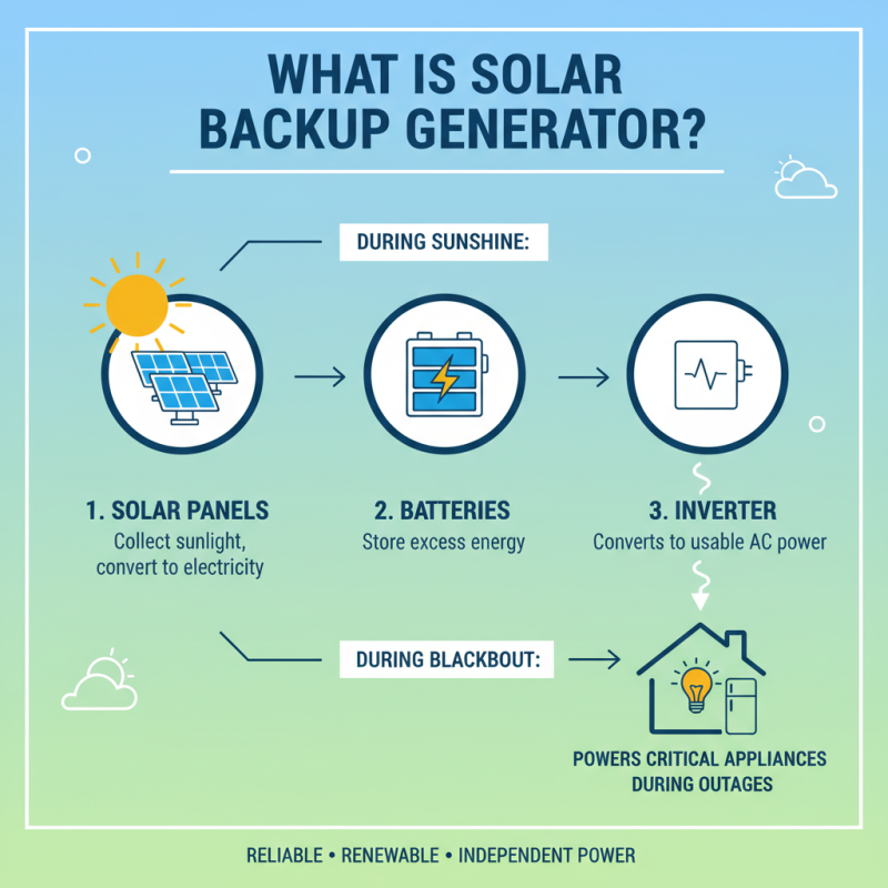 What is a Solar Backup Generator and How Does it Work?
