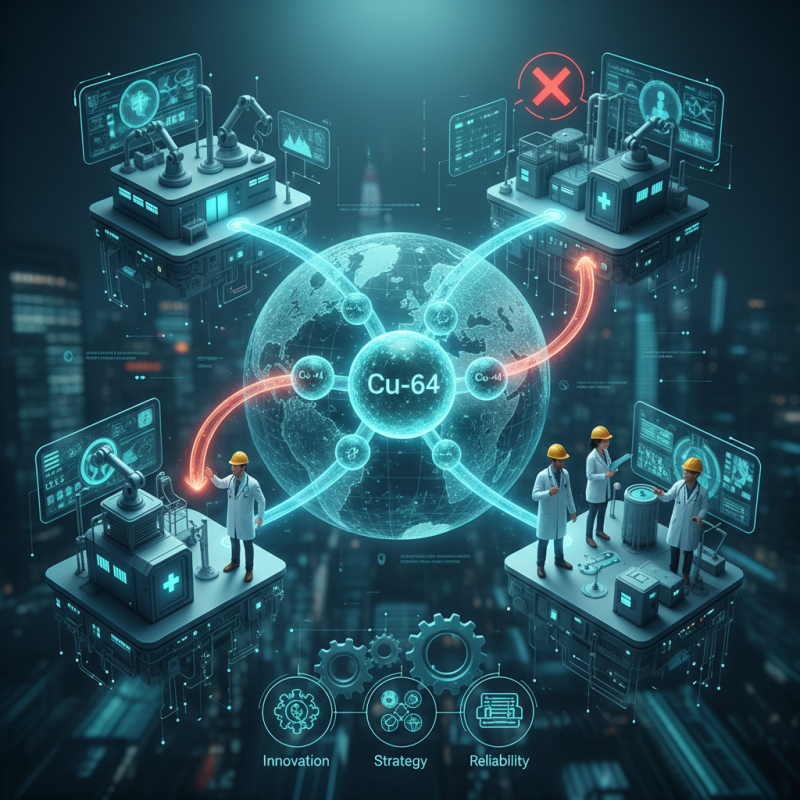 How is Cu-64 production impacting global supply chains?