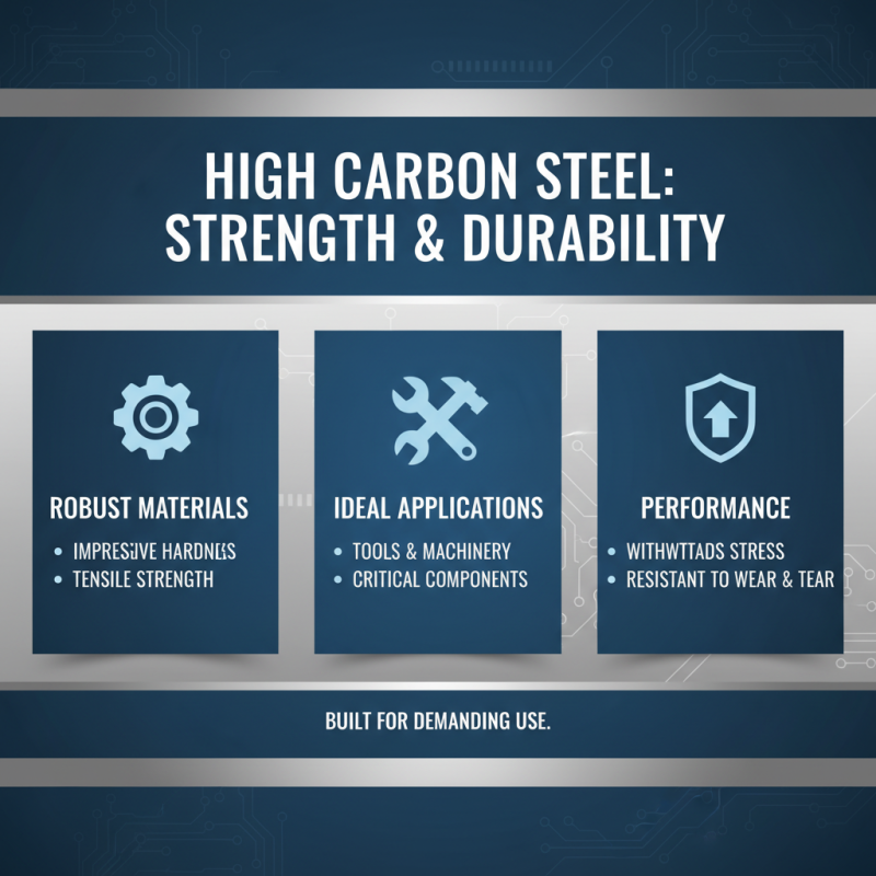 Top Advantages of China Wholesale High Carbon Steel for Your Industry Needs?