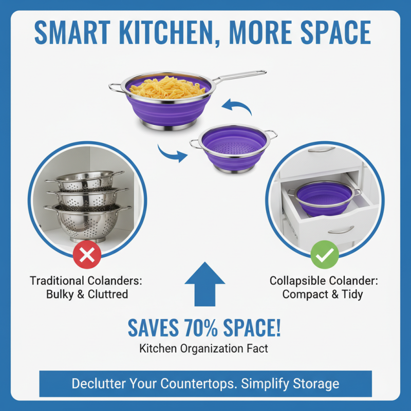 Top Benefits of Using a Collapsible Colander for Efficient Cooking?