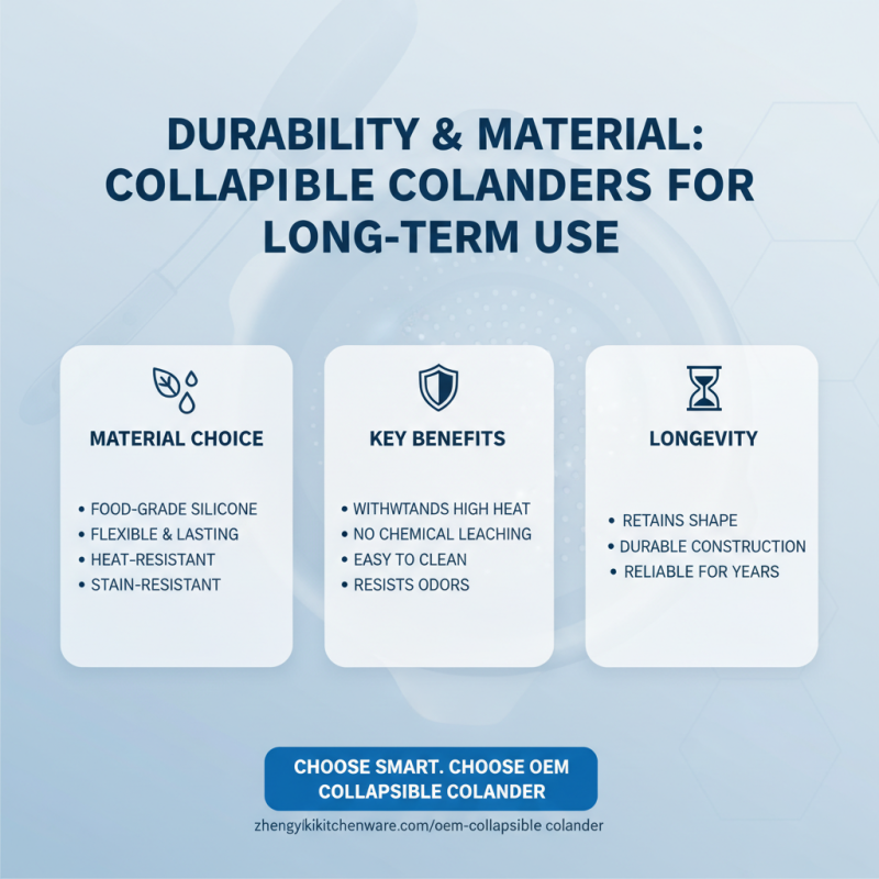 Top Benefits of Using a Collapsible Colander for Efficient Cooking?