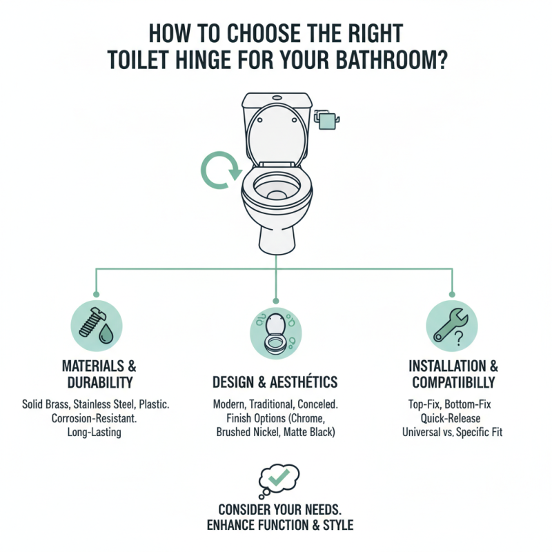 How to Choose the Right Toilet Hinge for Your Bathroom?