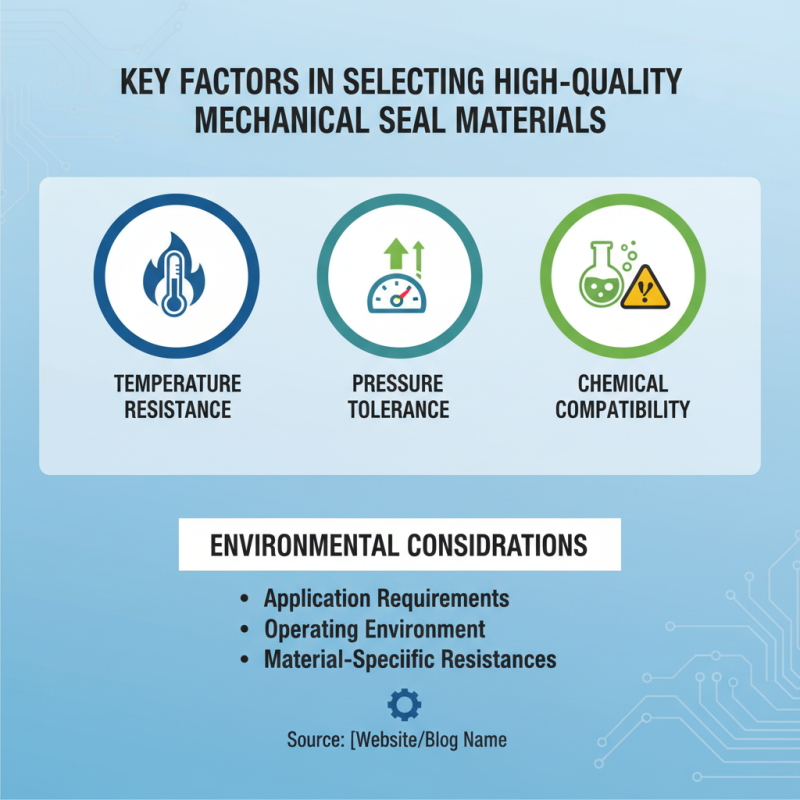 How to Choose Wholesale High-Quality Mechanical Seal Parts for Your Needs?