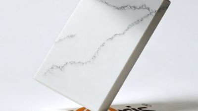 Koris HW6812 White Marble Pattern Modified Acrylic Solid Surface Sheet For Kitchen Countertop &Backsplash，Bathroom Vanity Top，Table Top (1).jpg