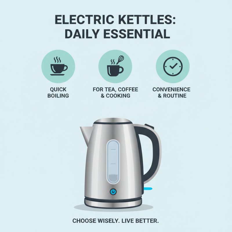 How to Choose the Best Electric Kettles for Your Needs?