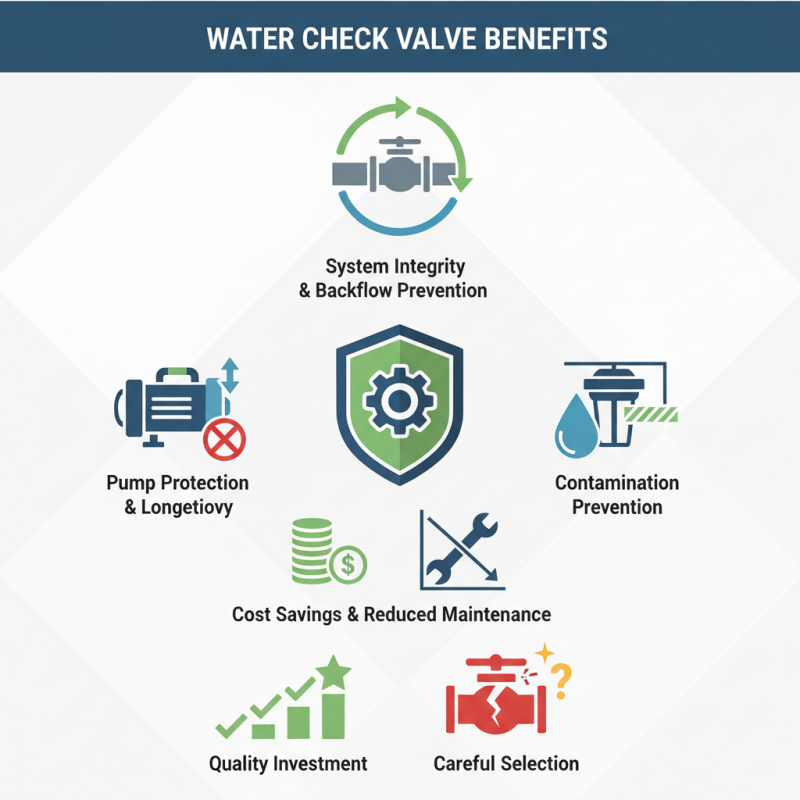 Top 10 Water Check Valve Benefits for Global Buyers?