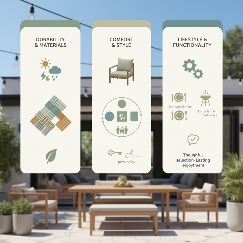 Best Patio Table And Chairs for Your Outdoor Space 2026?