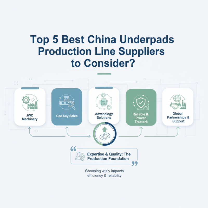 Top 5 Best China Underpads Production Line Suppliers to Consider?