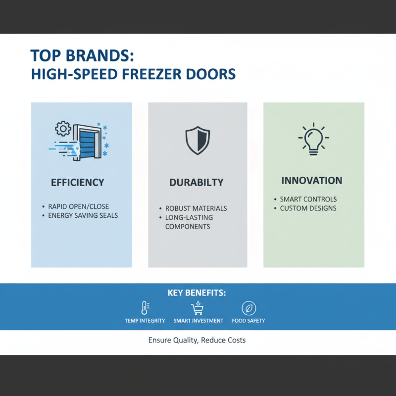 Top 10 High Speed Freezer Door Models for Global Buyers?
