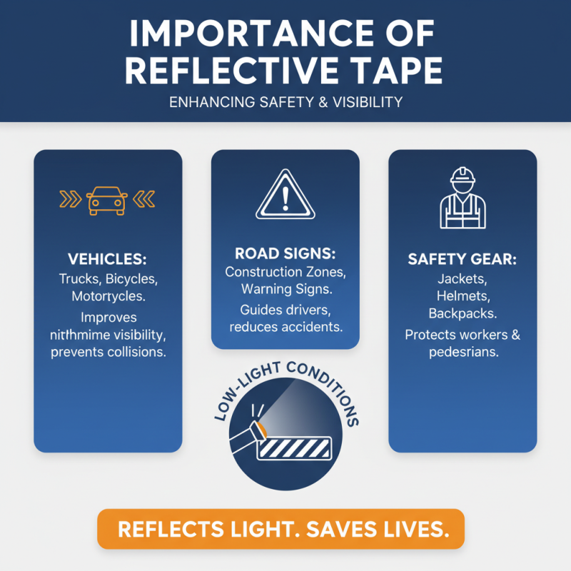 Why Is Reflective Tape Essential for Safety and Visibility?