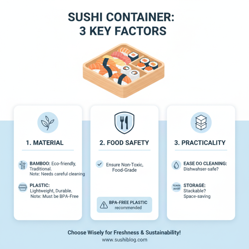 How to Buy a Reliable Famous Sushi Container for Your Needs?