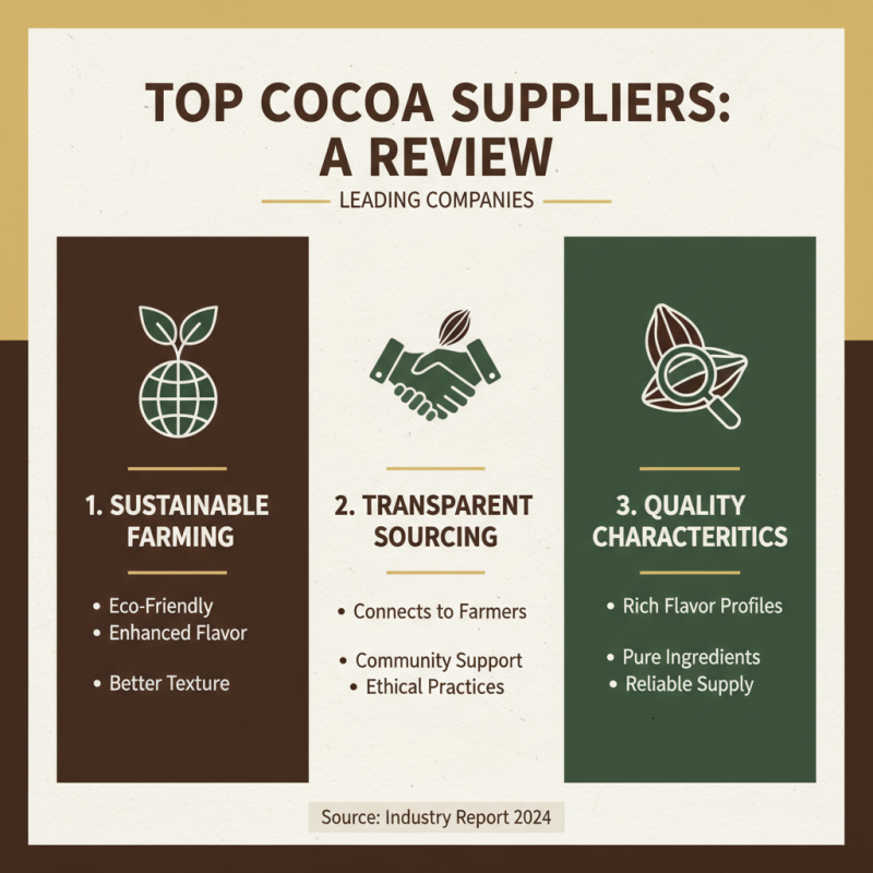 Where to Find the Best Cocoa Suppliers Globally?