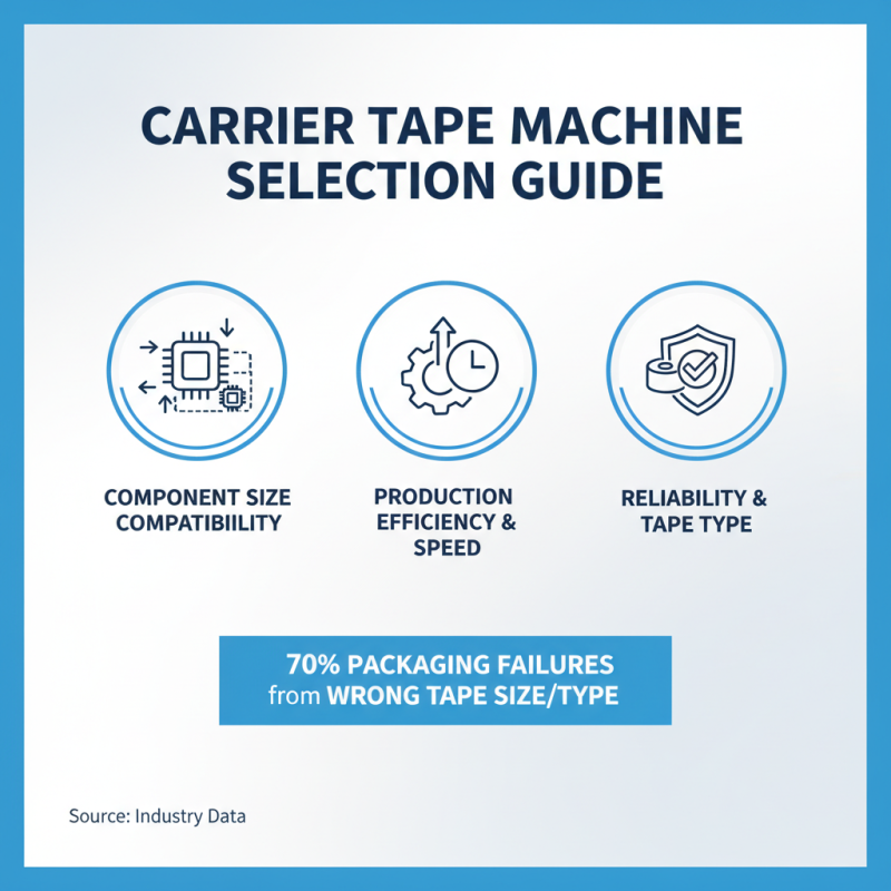 How to Choose the Best Carrier Tape Packaging Machine?