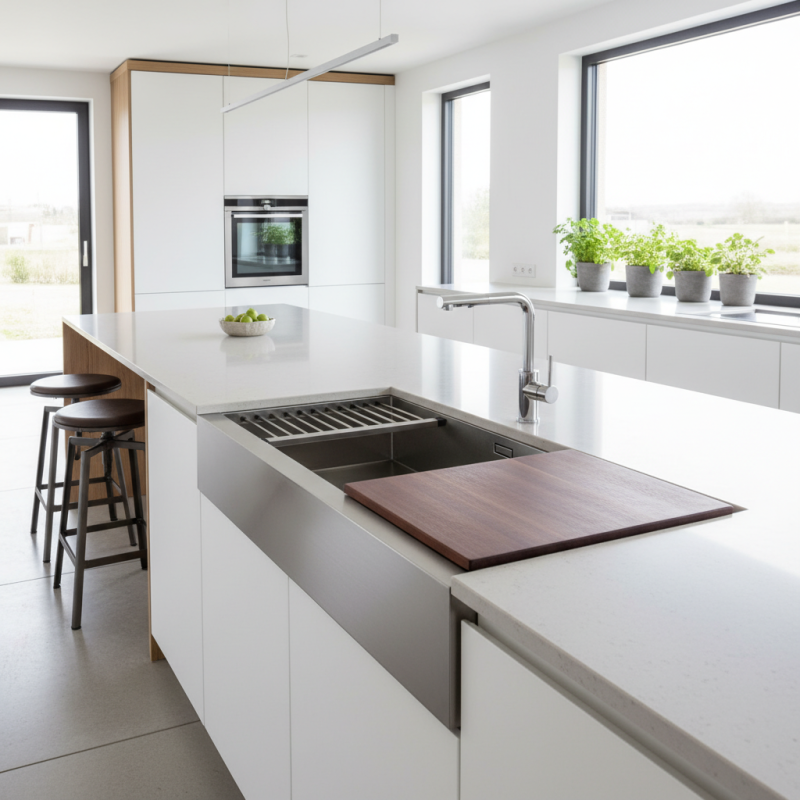 What is a Uniquely Designed Stainless Steel Sink for Your Home?