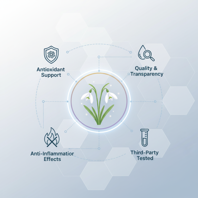 Buy Best Snowdrop Flower Extract Product for Optimal Health Benefits?