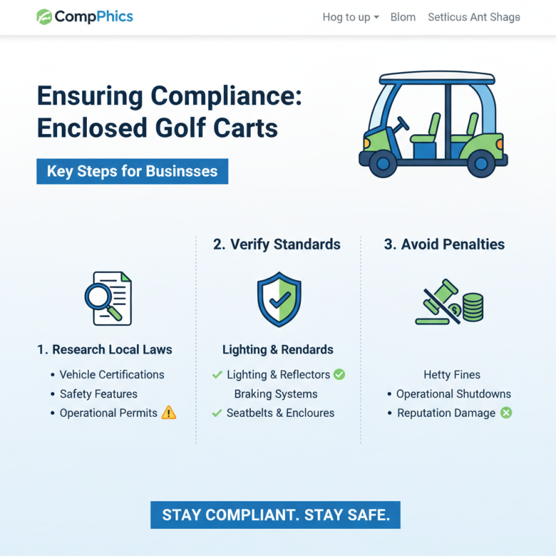 How to Choose Fully Enclosed Golf Carts for Your Business?