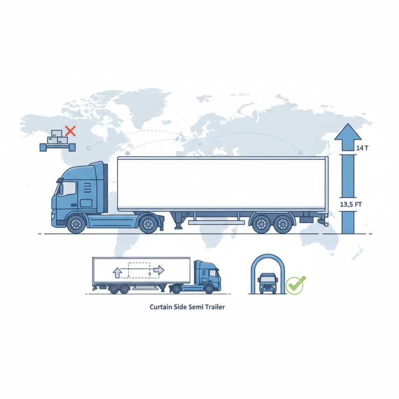 How Tall is a Semi Trailer for Global Buyers Guide?
