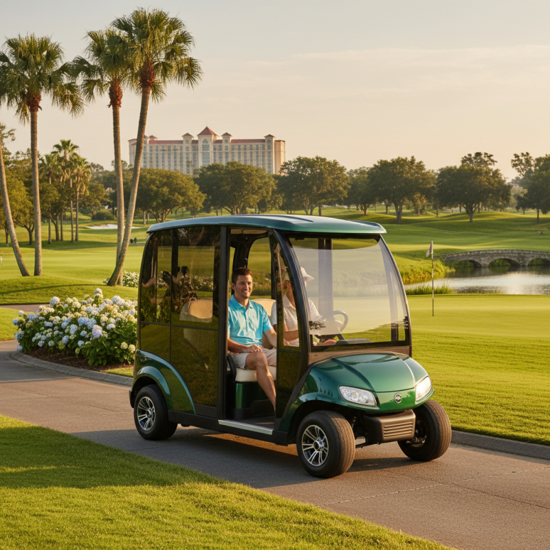 How to Choose Fully Enclosed Golf Carts for Your Business?