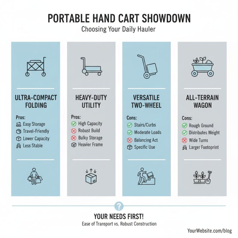Best Portable Hand Carts for Easy Transport Needs?