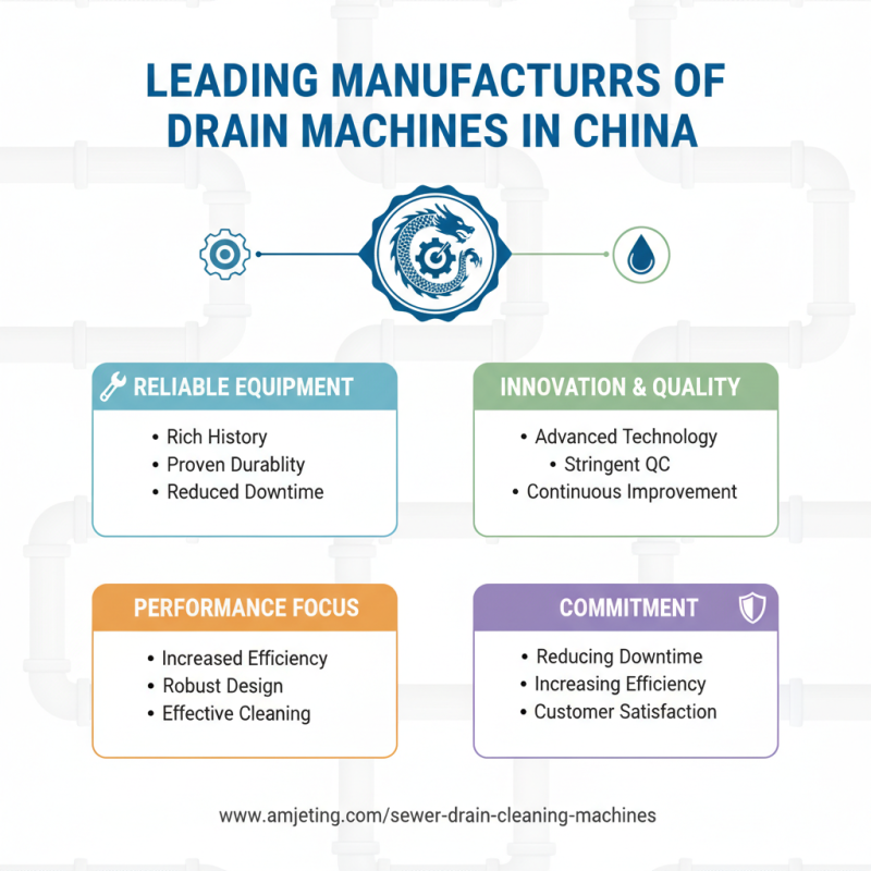 Top China High Quality Drain Machines Suppliers for Your Needs?
