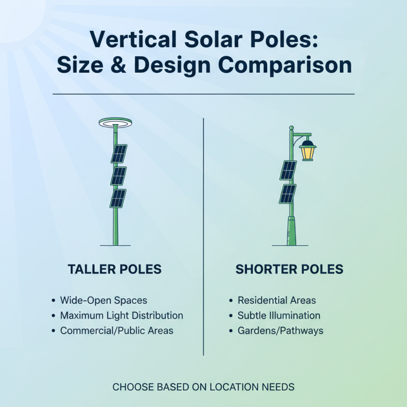 How to Choose the Best Vertical Solar Pole for Your Needs?