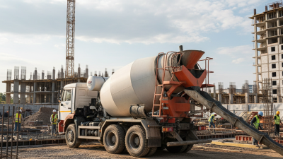 How to Choose the Best Mixer Truck for Your Projects?