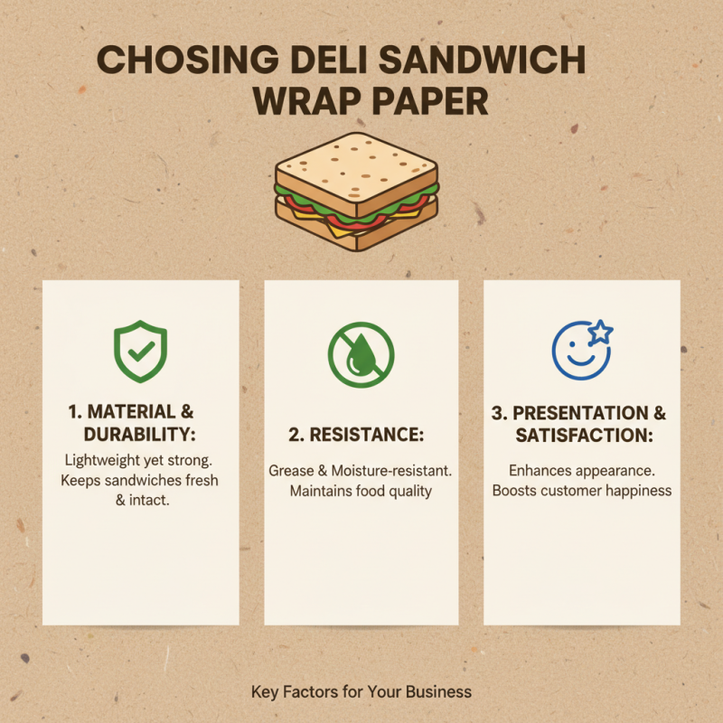 Why Choose Deli Sandwich Wrap Paper for Your Business Needs?