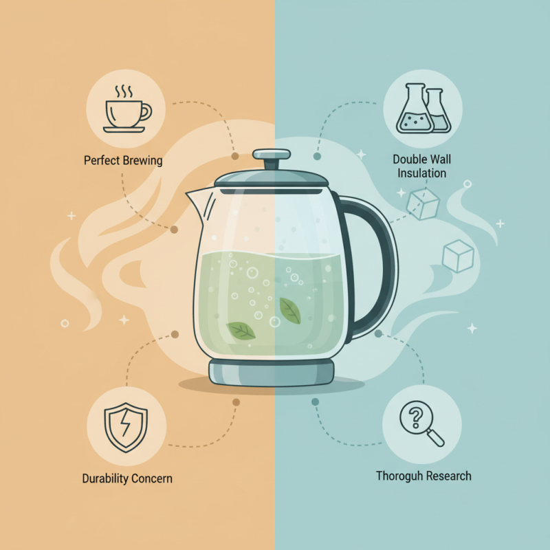 Best Wholesale China Double Wall Glass Kettle for Perfect Brewing?