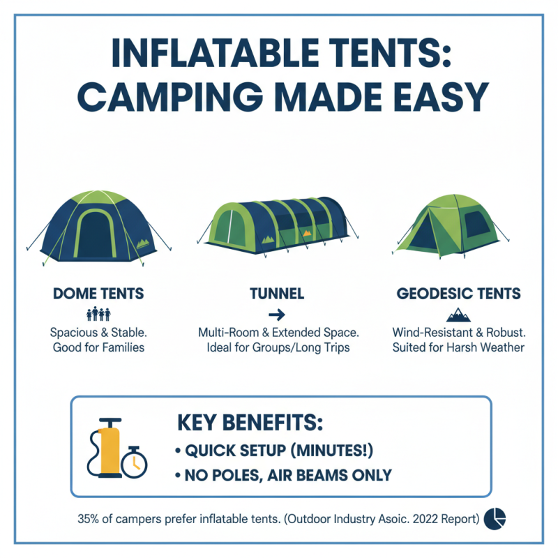 How to Choose the Best Camping Inflatable Tent for Your Trip?
