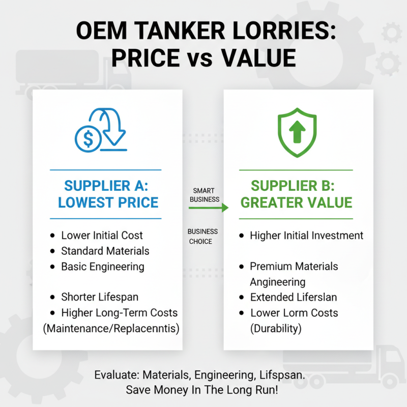 How to Choose High Quality OEM Tanker Lorries Suppliers for Your Business?