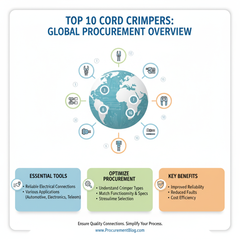 Top 10 Cord Crimpers for Efficient Global Procurement