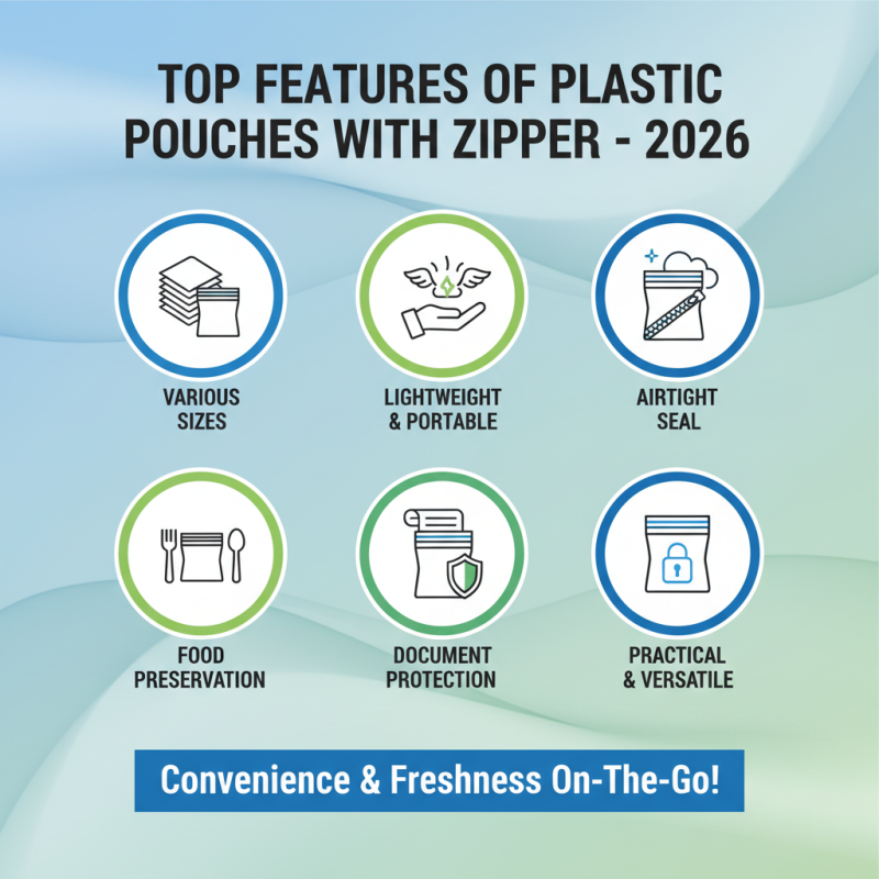 Top Plastic Pouches With Zipper for 2026 Why Choose Them?