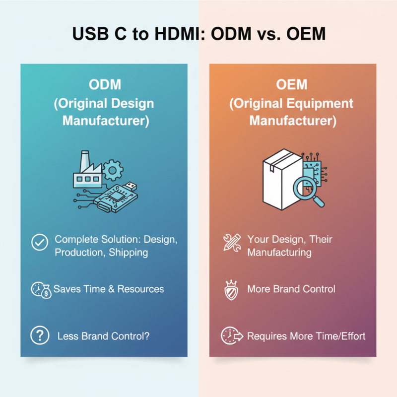Top 5 Wholesale ODM USB C To HDMI Solutions for Your Business Needs?