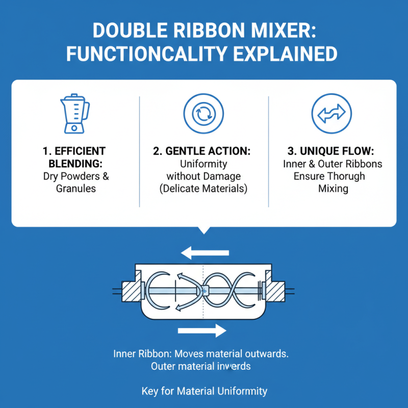 How to Choose the Best Double Ribbon Mixer for Your Needs?