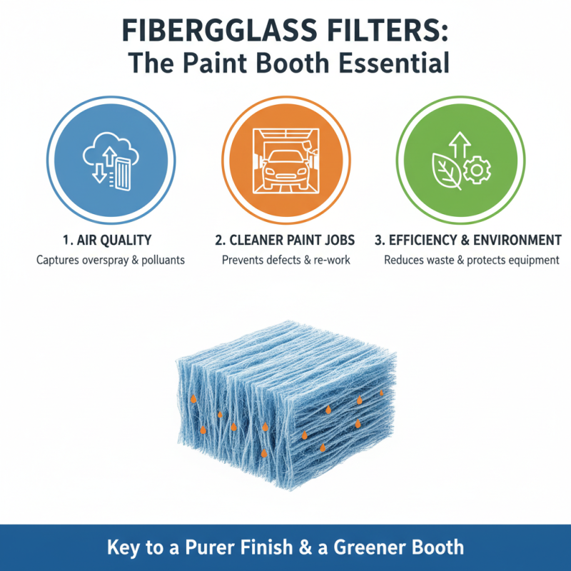 How to Choose the Best Paint Booth Fiberglass Filter?