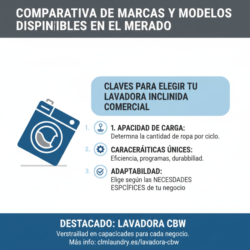 Lavadora Inclinada ¿cómo elegir la mejor para tu negocio?
