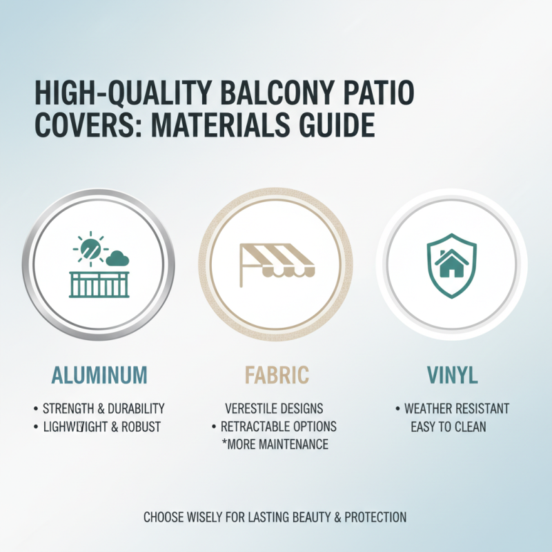 10 Best High-Quality Charming Balcony Patio Covers for Your Outdoor Space?