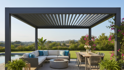 Mengapa Memilih Pergola Louver yang Dapat Diatur untuk Ruang Luar Anda?