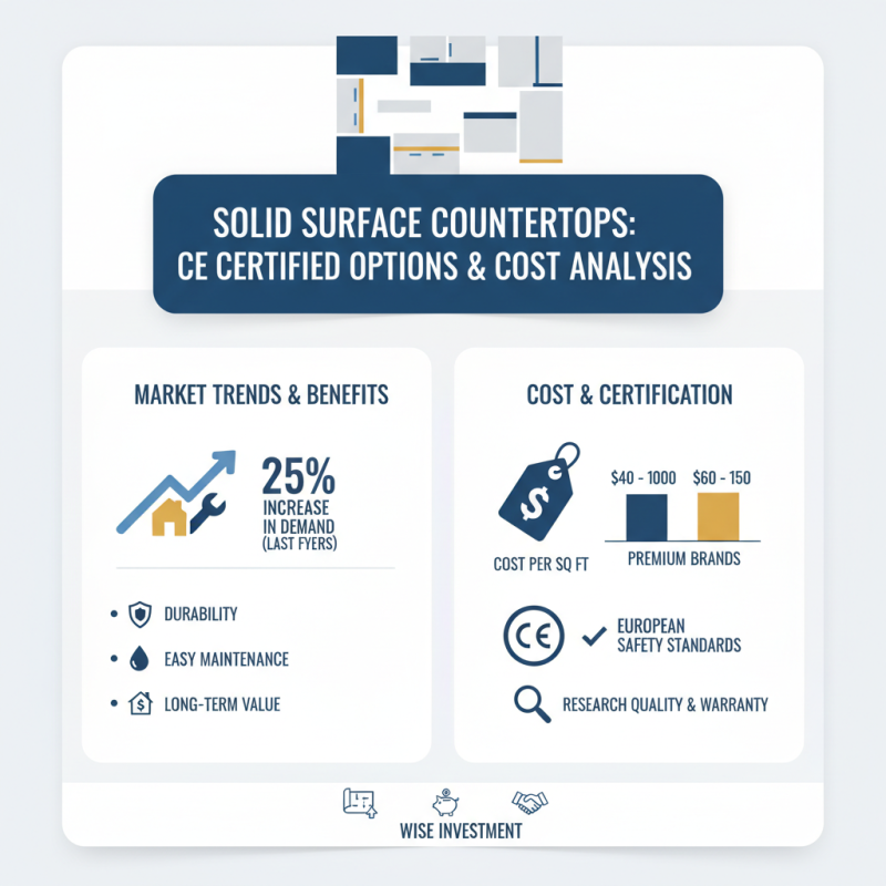 Top 10 Custom Solid Surface Countertops with CE Certification and Cost Analysis?
