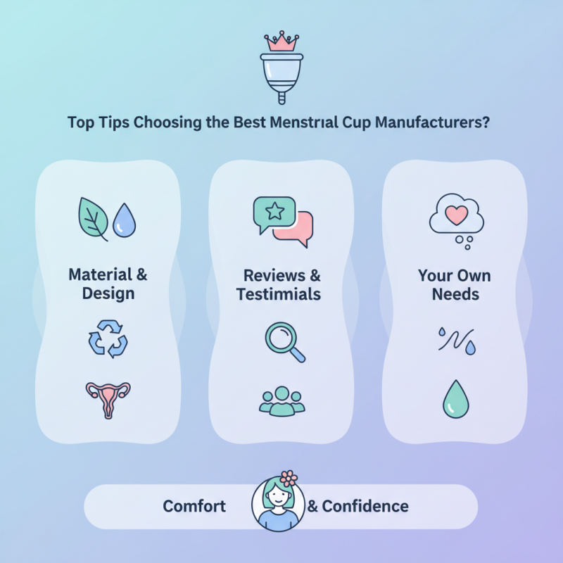 Top Tips for Choosing the Best Menstrual Cup Manufacturers?
