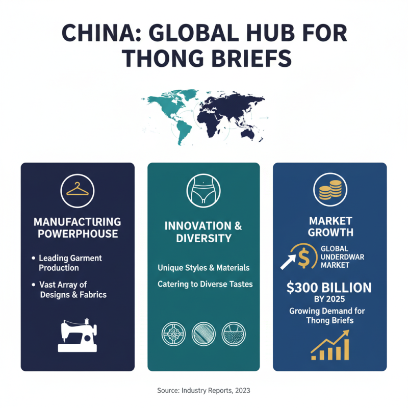 China Top Wholesale Thong Briefs Quotes for Fashion Retailers?