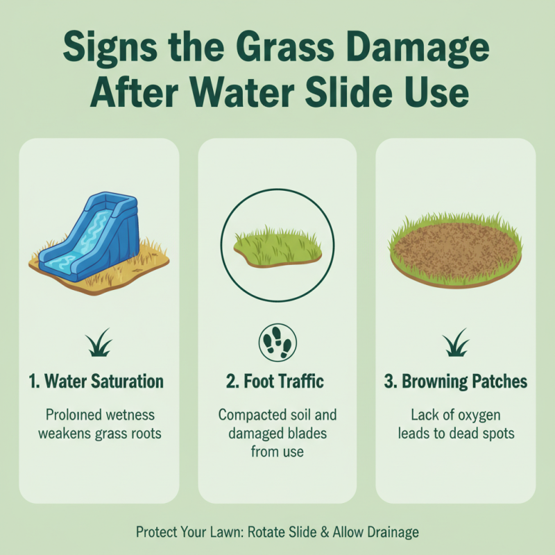 Will An Inflatable Water Slide Damage My Grass?