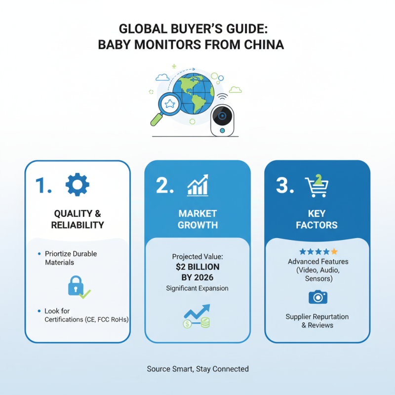 Top Baby Monitors in China for Global Buyers in 2026