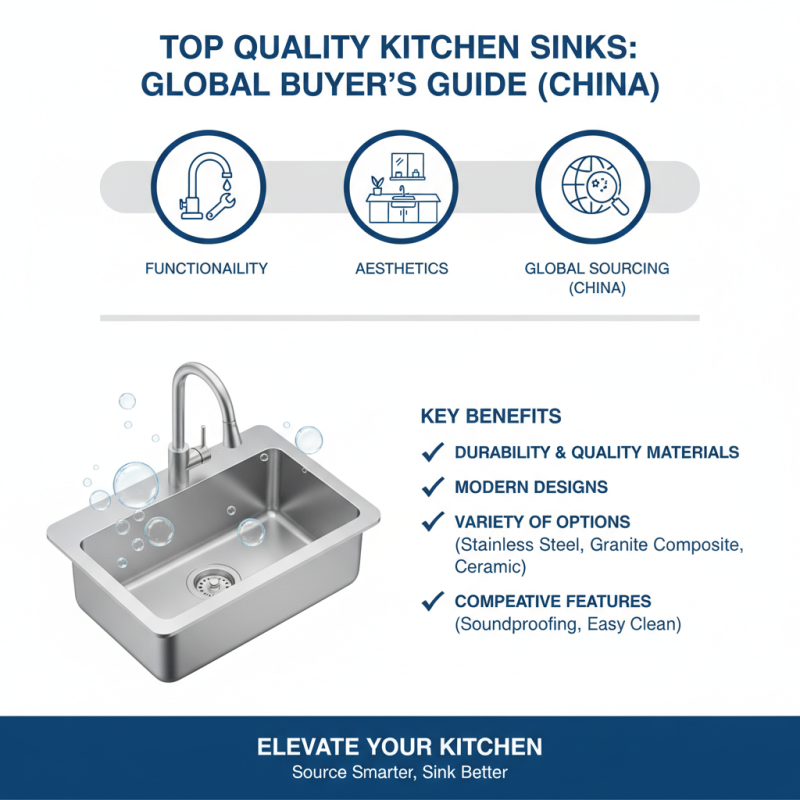Top Quality Kitchen Sinks for Global Buyers in China?
